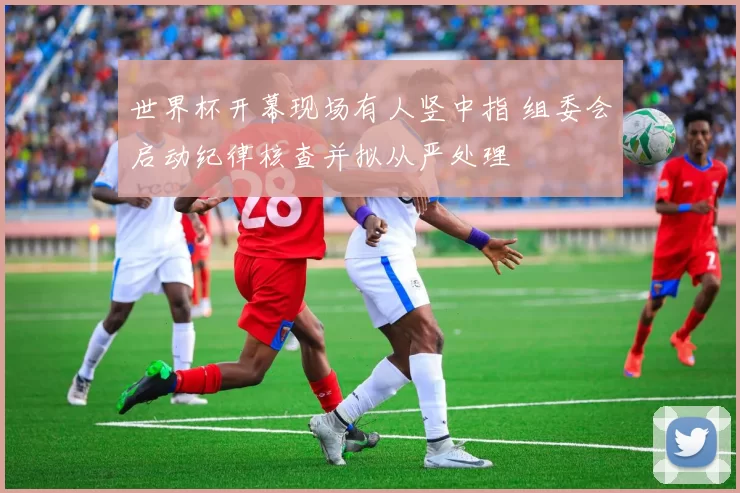 世界杯开幕现场有人竖中指 组委会启动纪律核查并拟从严处理